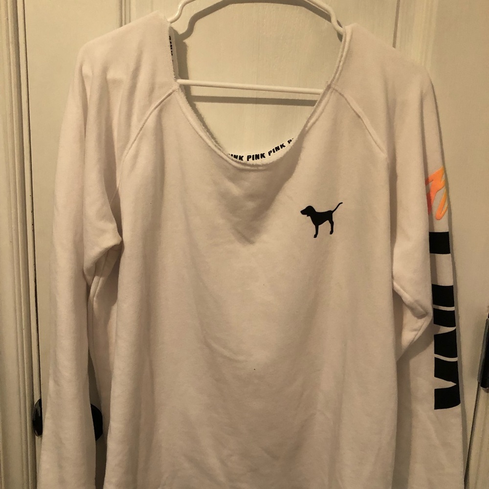 Pink Victoria’s Secret Sweatshirt - Picture 3 of 10